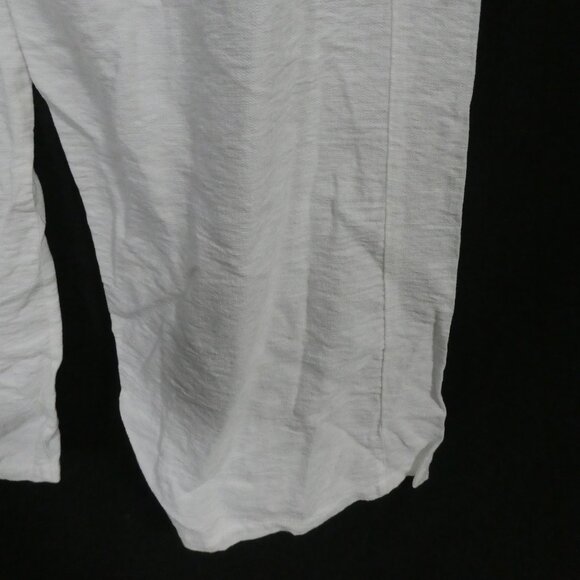 FOCUS 2000 | large | Textured Chic White Wide Leg Pants | NWOT - Picture 16 of 16